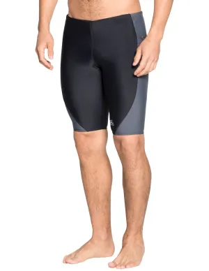 Men's Snorkel Jammer Swim Short - Black / Gray