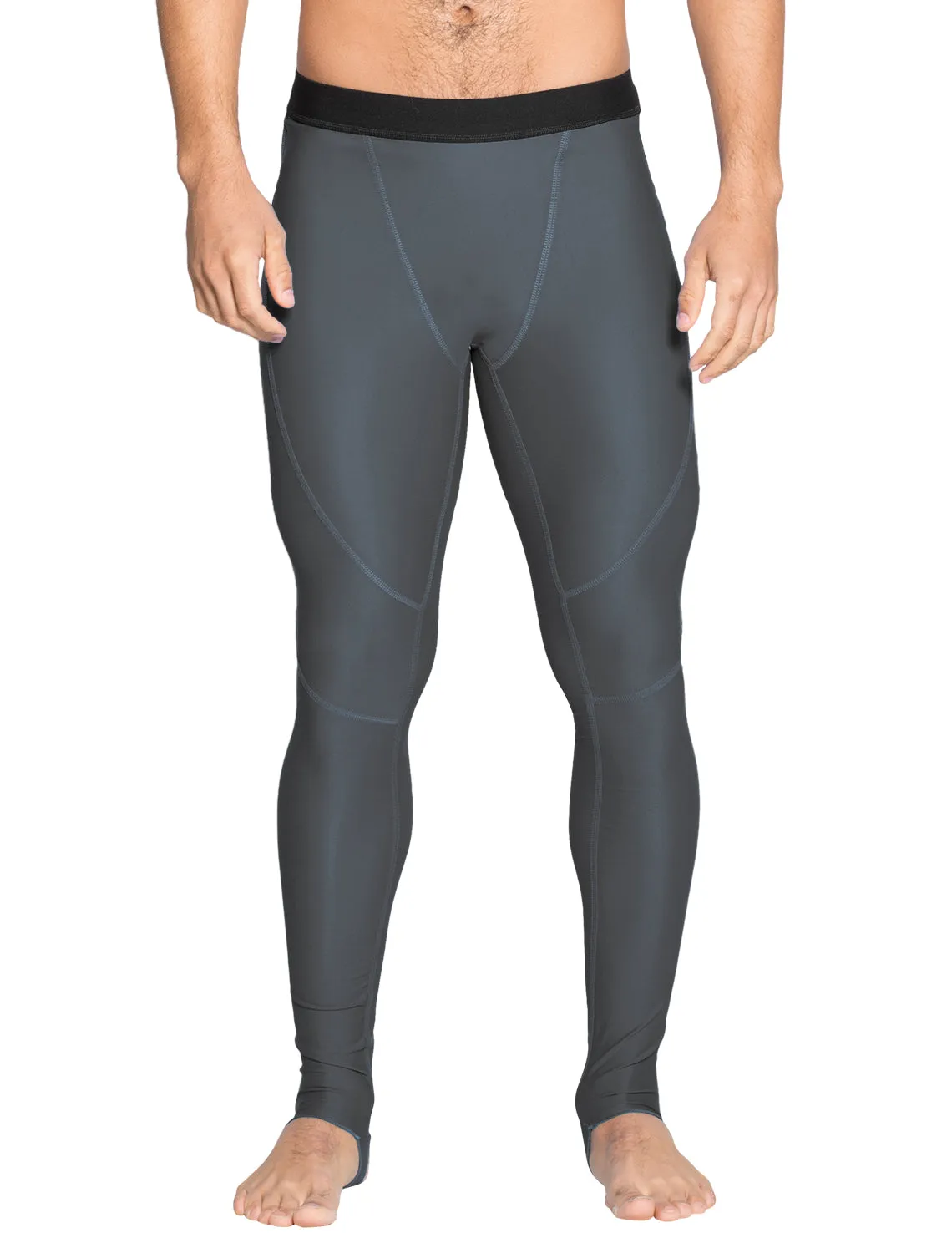 Men's Snorkel Stirrup Swim Legging - Gray