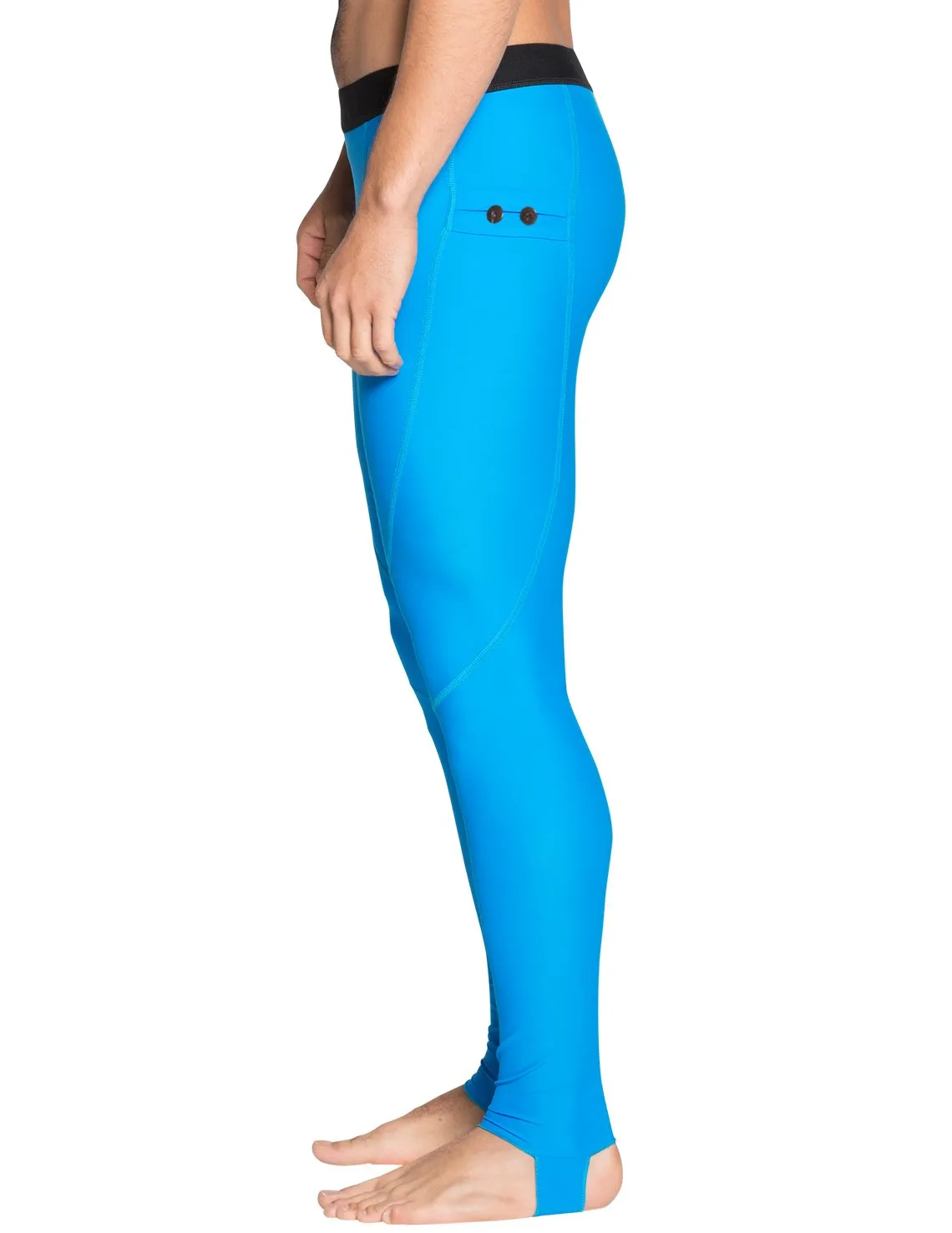 Men's Snorkel Stirrup Swim Legging - Gray