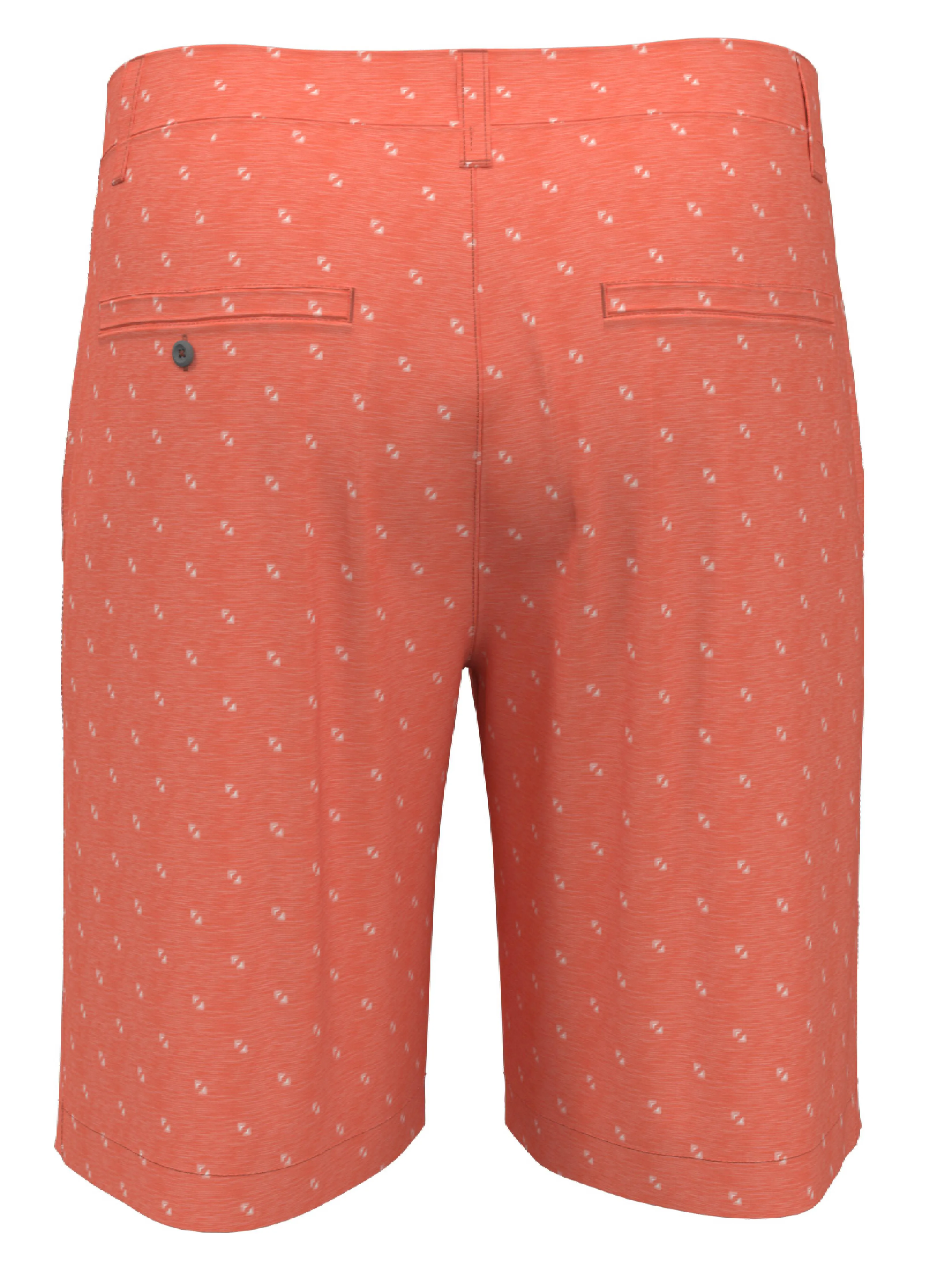 Mens Texture Chevron Geo Short