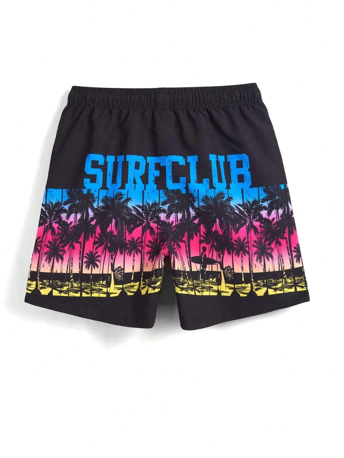 Men's Tree Print  Shorts