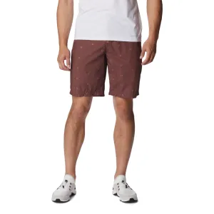 Men's Washed Out Printed Shorts