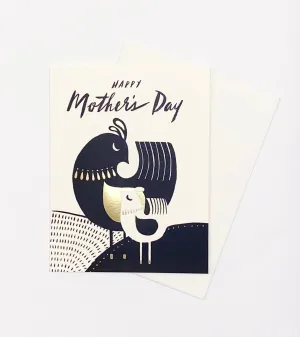 MID CENTURY MOTHER'S DAY CARD