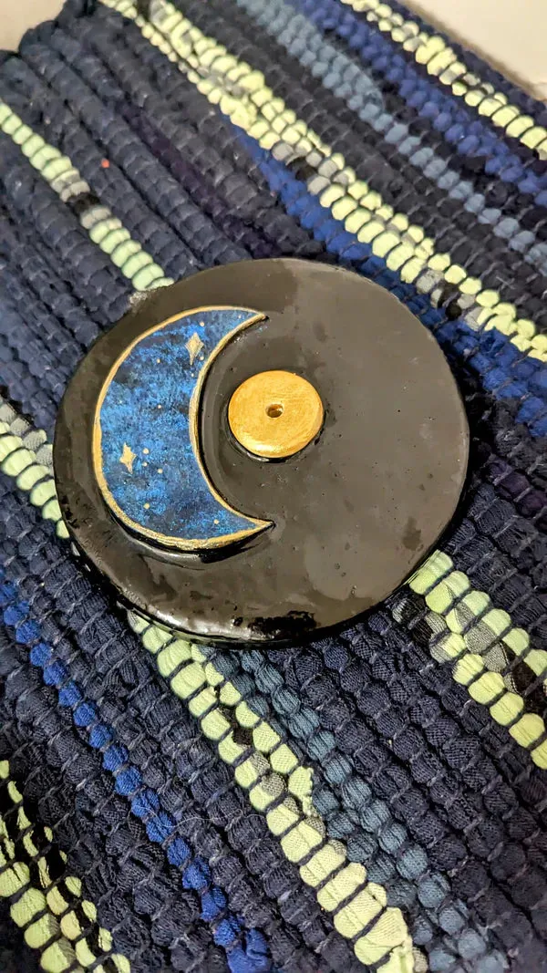 Midnight Lunar Incense holder