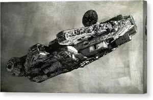 Millinneum Falcon - Canvas Print