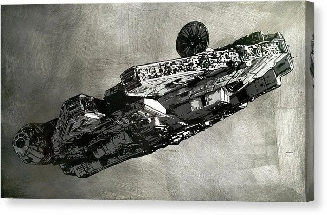 Millinneum Falcon - Canvas Print