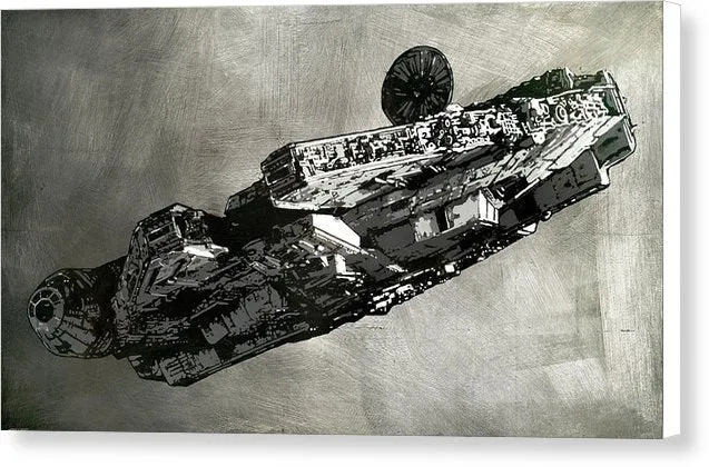Millinneum Falcon - Canvas Print