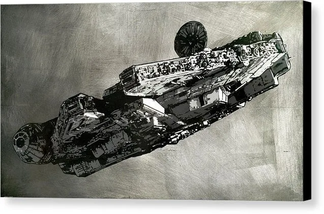 Millinneum Falcon - Canvas Print