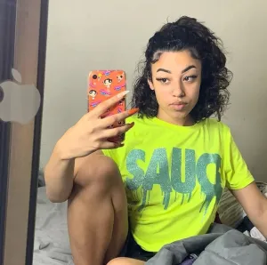 Mint Glitter Sauce | Neon Yellow Tee