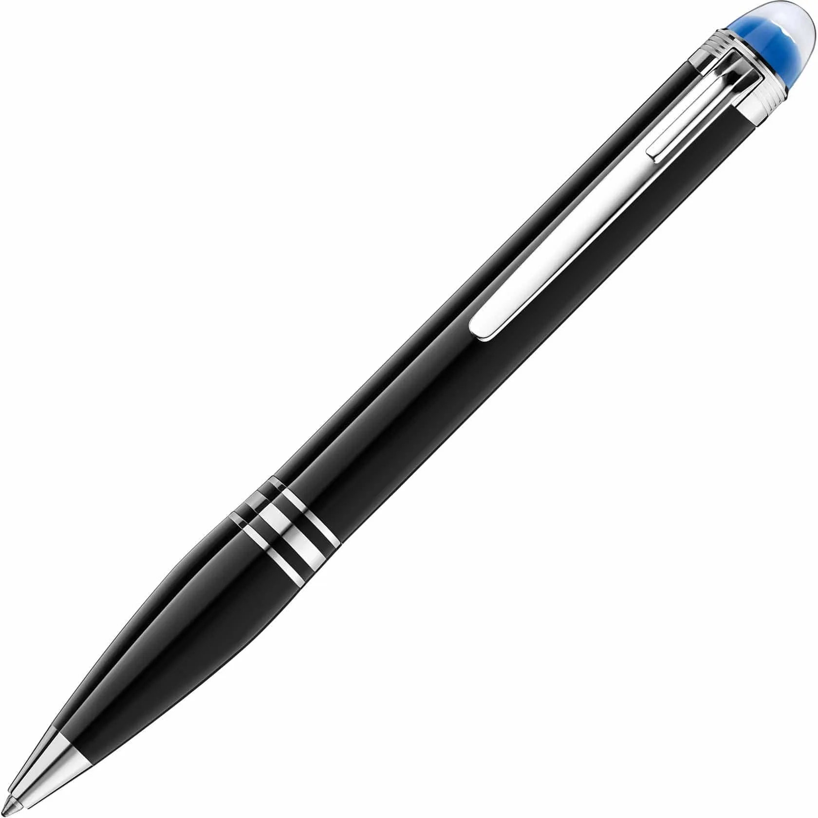 Montblanc Starwalker Resin and Platinum Ballpoint Pen
