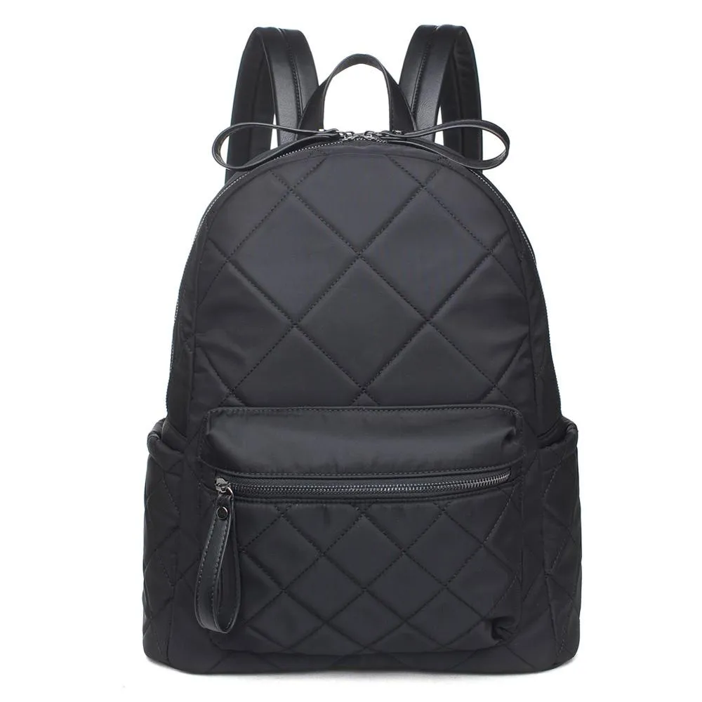 Motivator Water Repellent Backpack - Black
