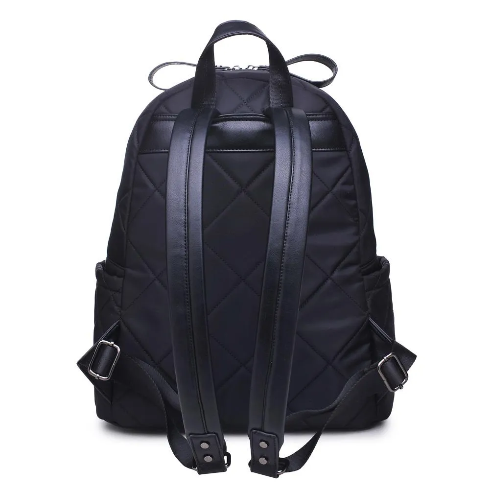 Motivator Water Repellent Backpack - Black