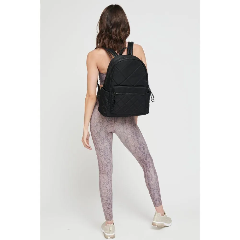 Motivator Water Repellent Backpack - Black