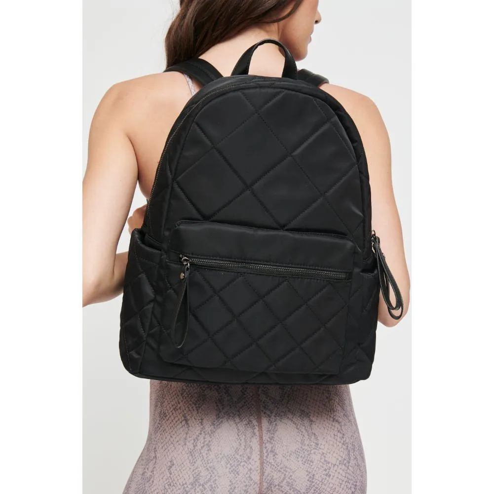 Motivator Water Repellent Backpack - Black