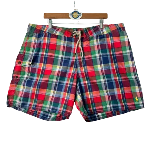 Multicolor Plaid Board Shorts (Ralph Lauren)