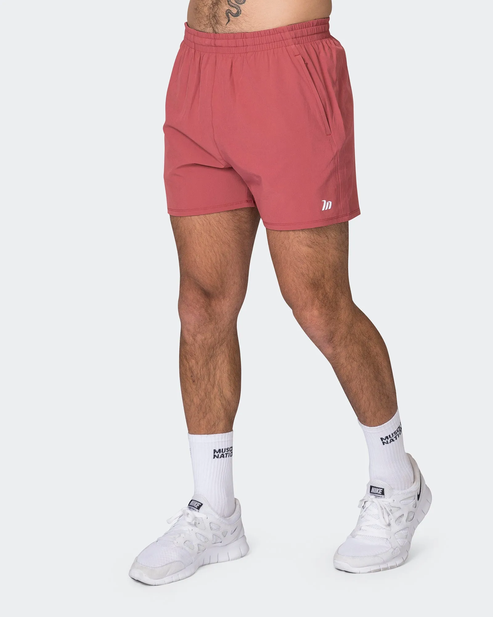 New Heights 4'' Shorts - Dusty Red