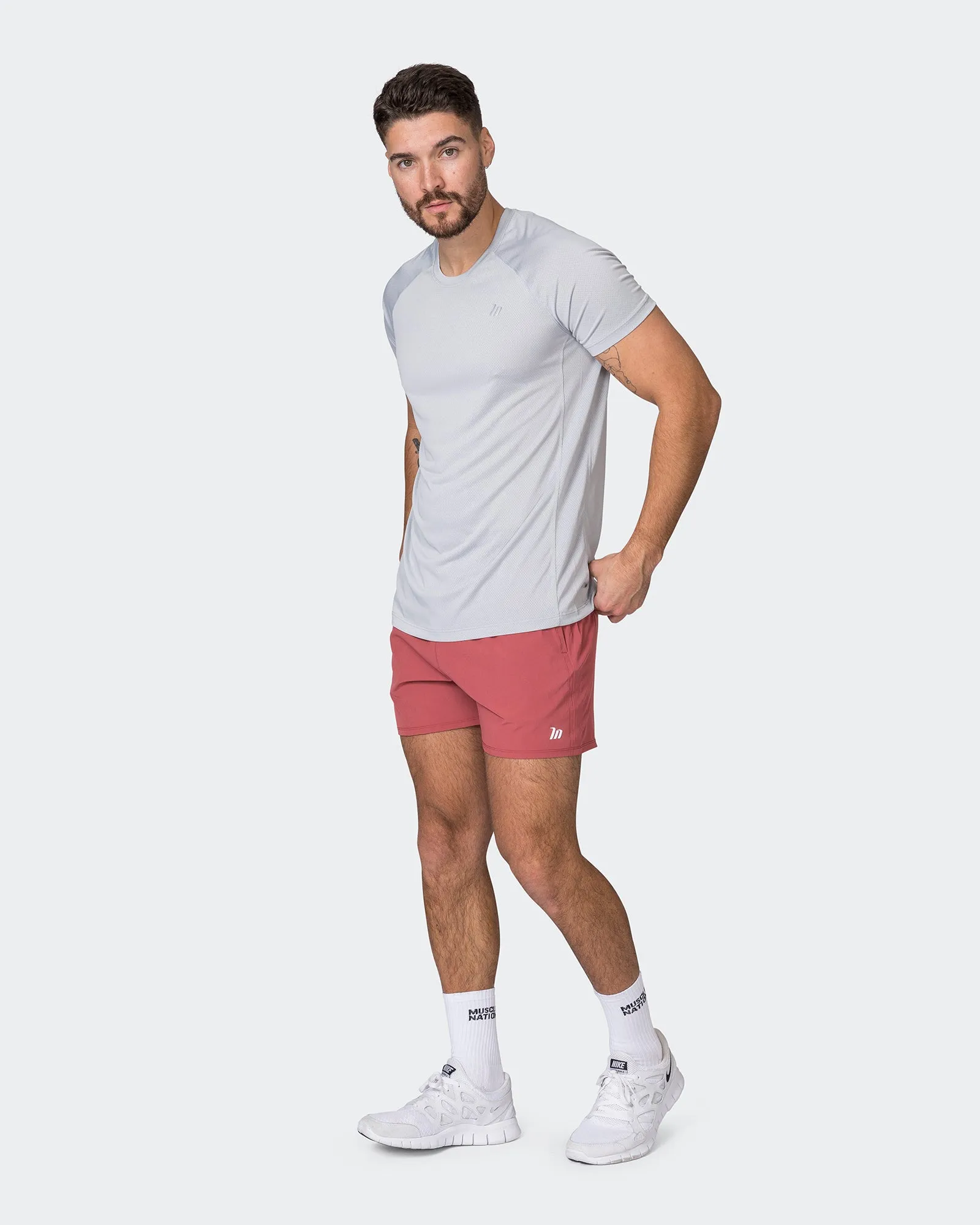 New Heights 4'' Shorts - Dusty Red