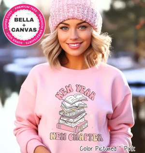 New Year New Chapter Book Lover Tee or Sweatshirt