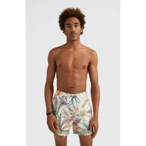 O'NEILL CALI PRINT VOLLEY WHITE TROPICAL FLOWER