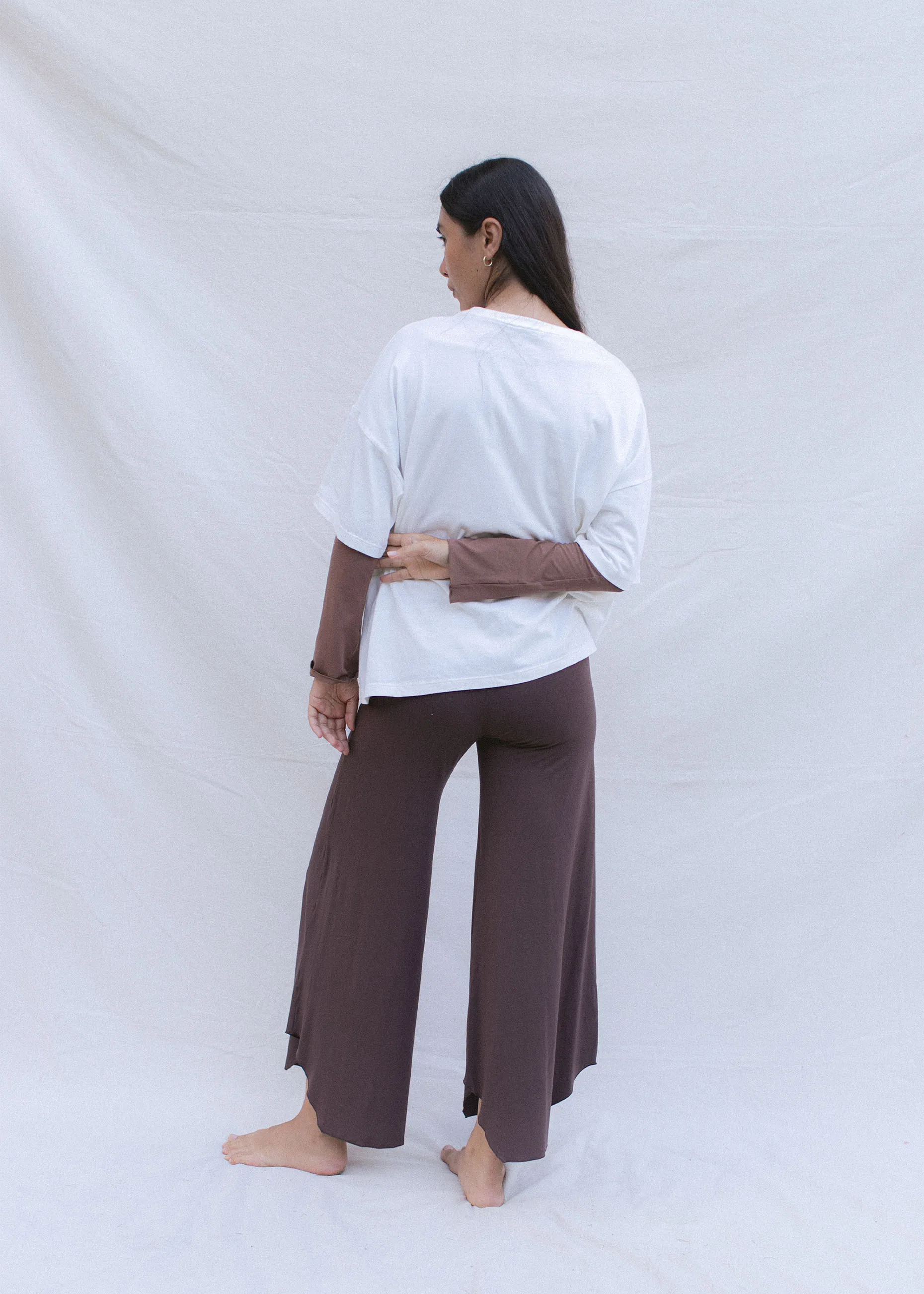 Oversized Tee Bloom Off White