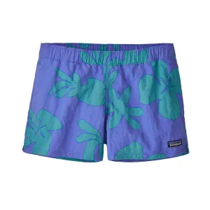 Patagonia Womens Barely Baggies Shorts  - Kalani Big: Float Blue