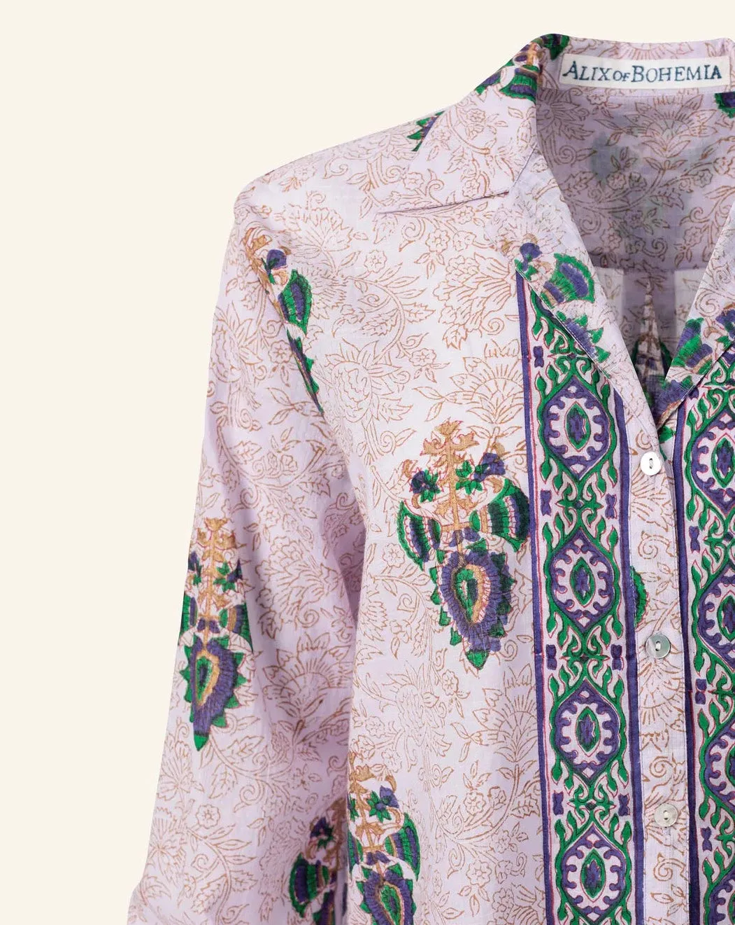 Patti Lavender Fields Shirt, Purple Lavender