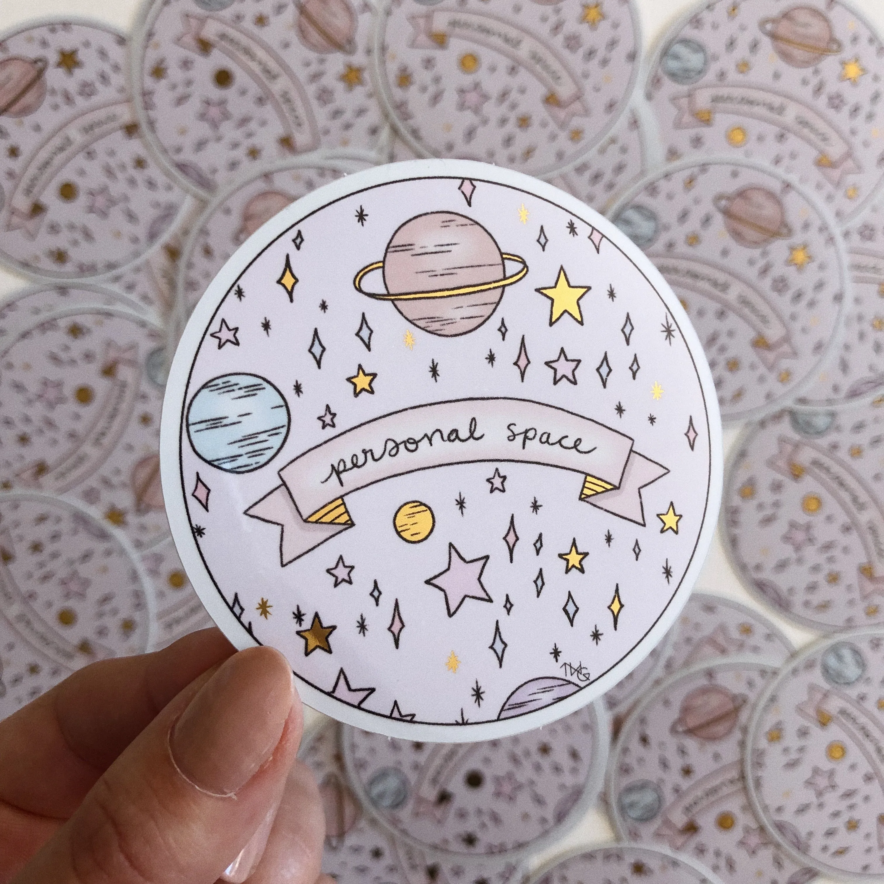 Personal Space - Die Cut Sticker