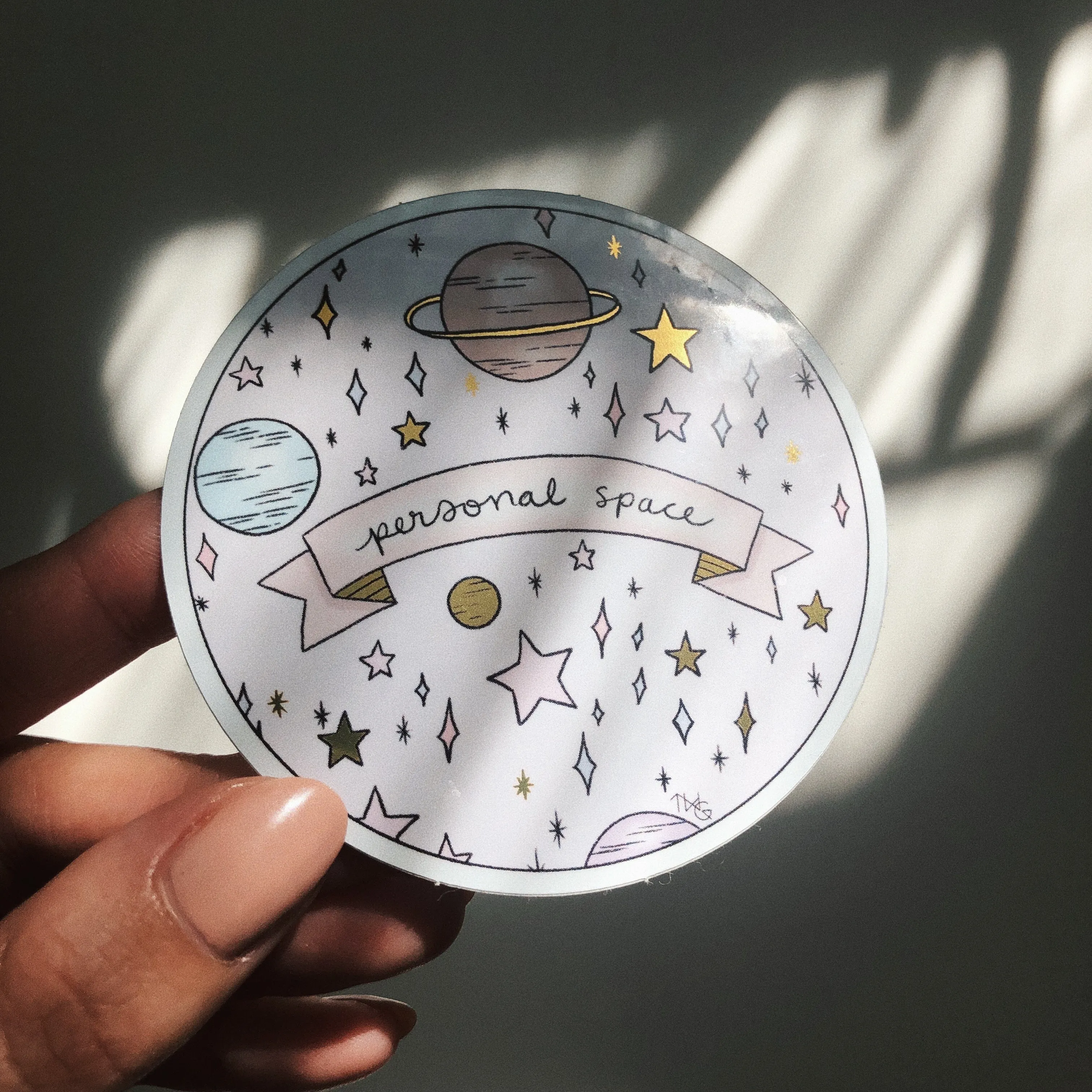 Personal Space - Die Cut Sticker