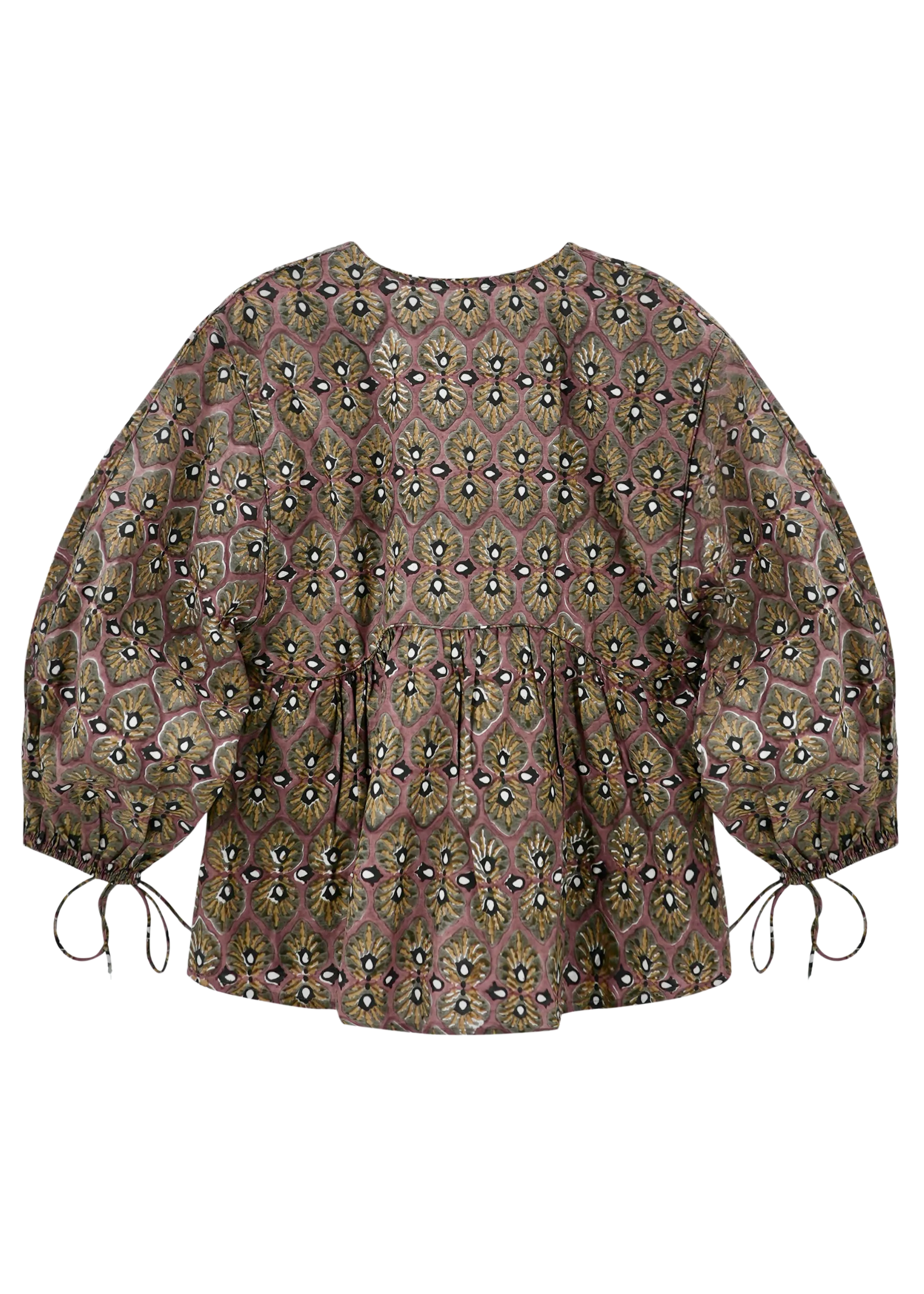 Petaluma Blouse in Chestnut Shisha