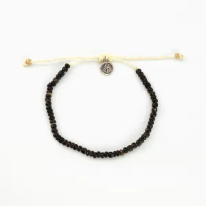Pineapple island Coconut Beach Bracelet - Dark Wood