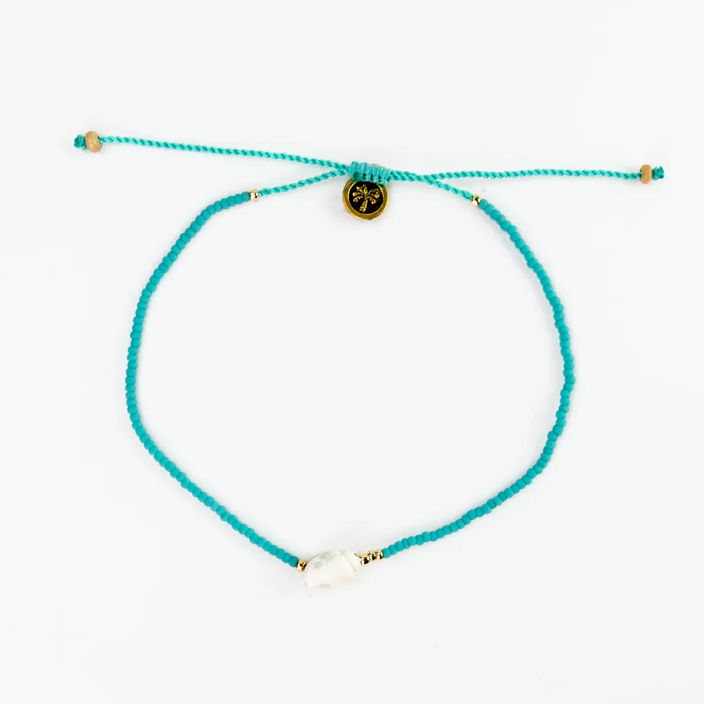 Pineapple island Lombok Shell Anklet