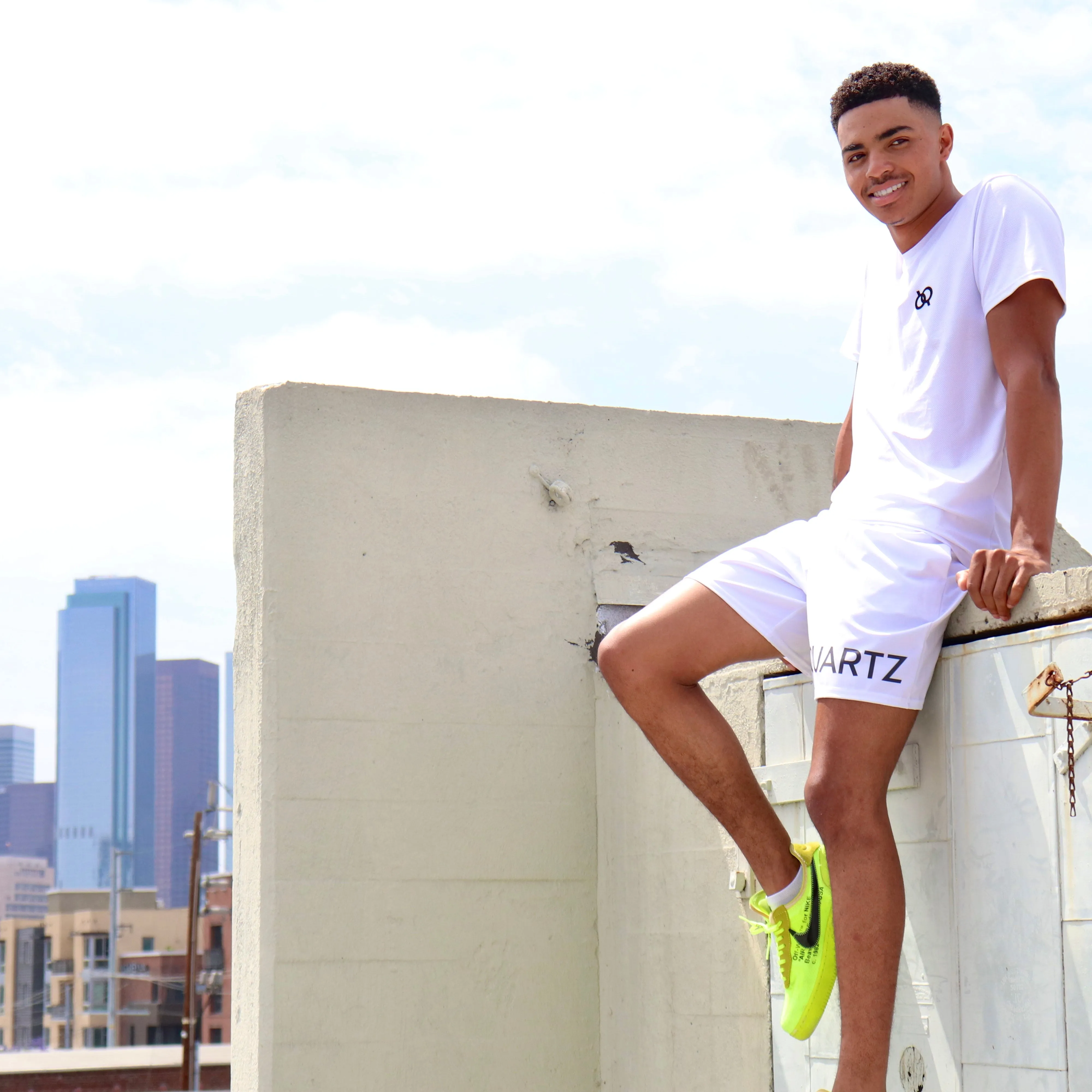 PLAYERS ATHLETIC SHORTS (WHITE)
