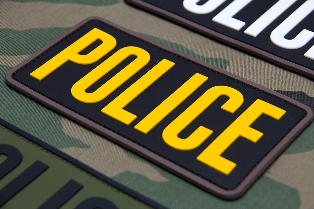 POLICE 6x3 PVC Patch