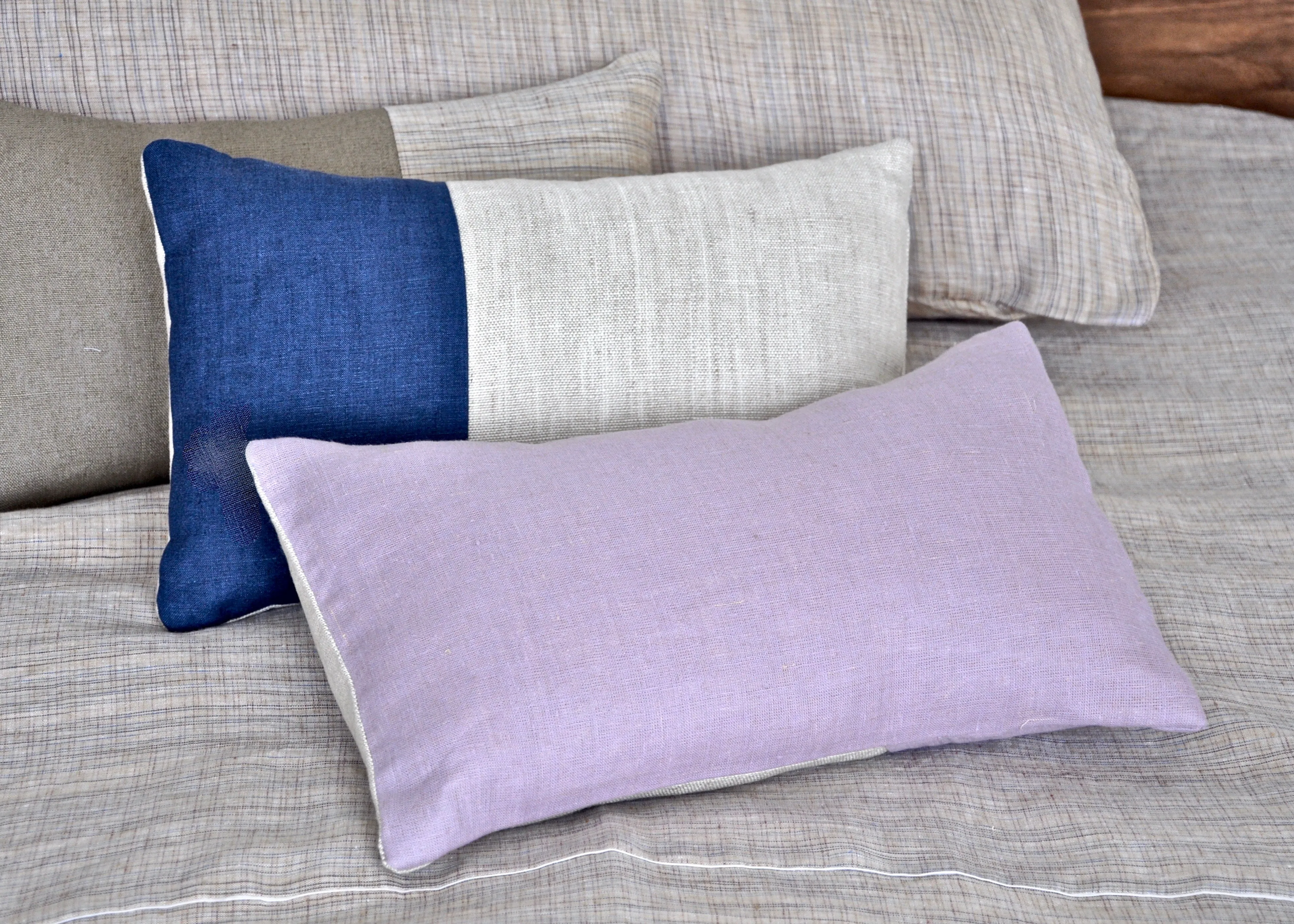 Poppy Pinks Lumbar Pillow