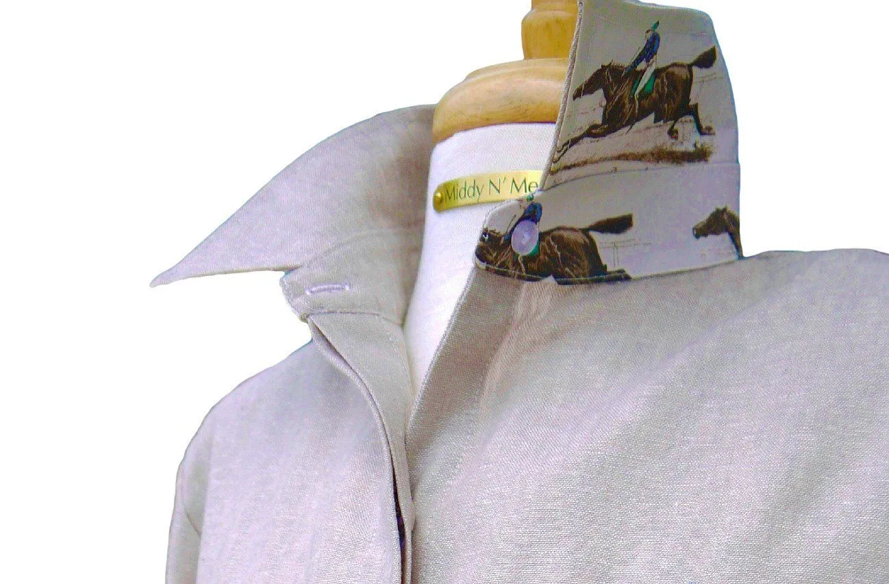 PRIX DE LUTECE IN FLAX LINEN