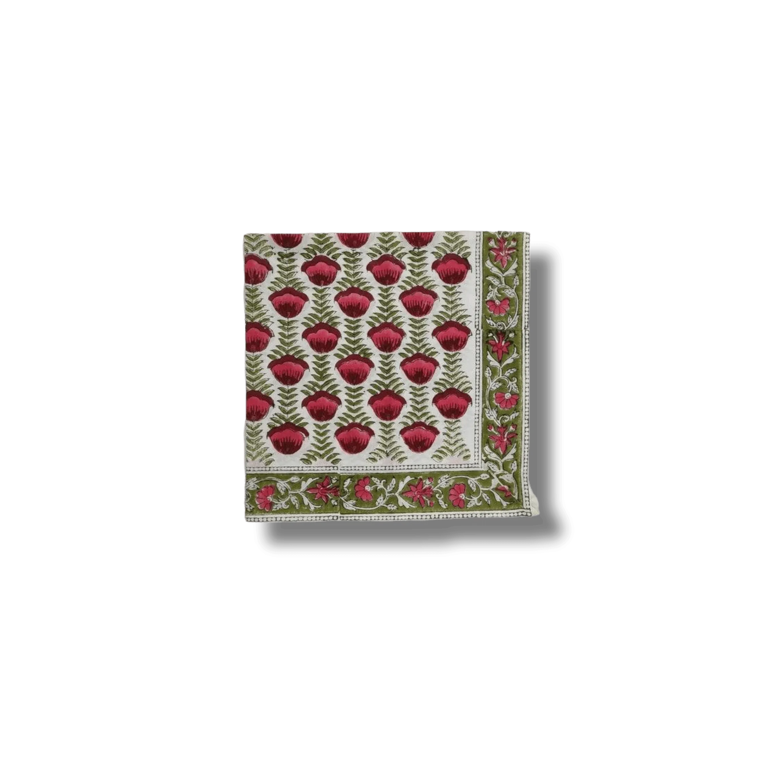 Pryna Hand Block Printed Cotton Napkin Set