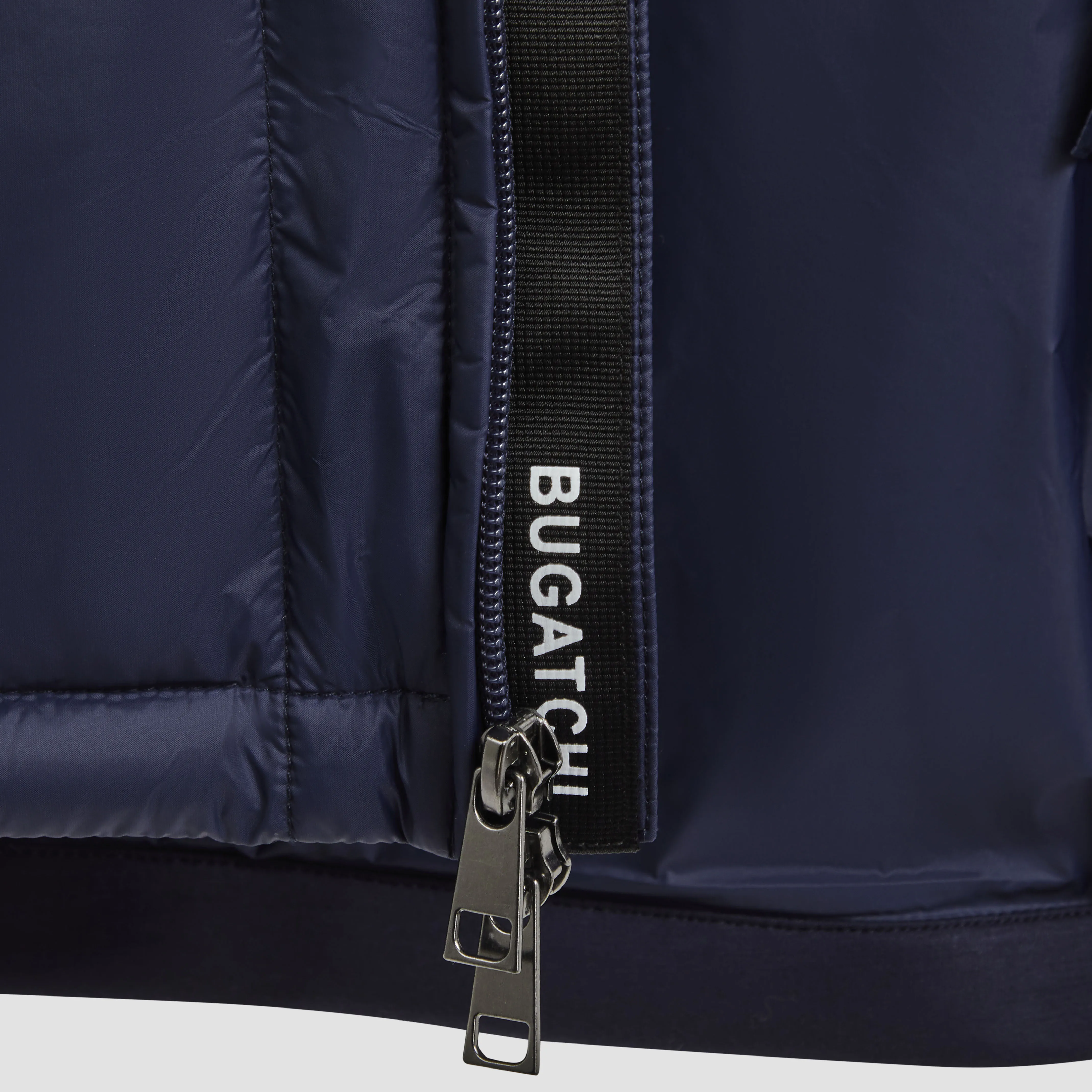 Quilted Vest with Stow-Away Hood