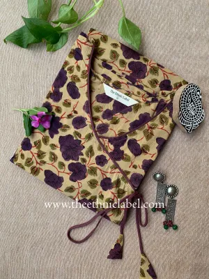 "Aditi" Hand Block Printed Cotton Kurta