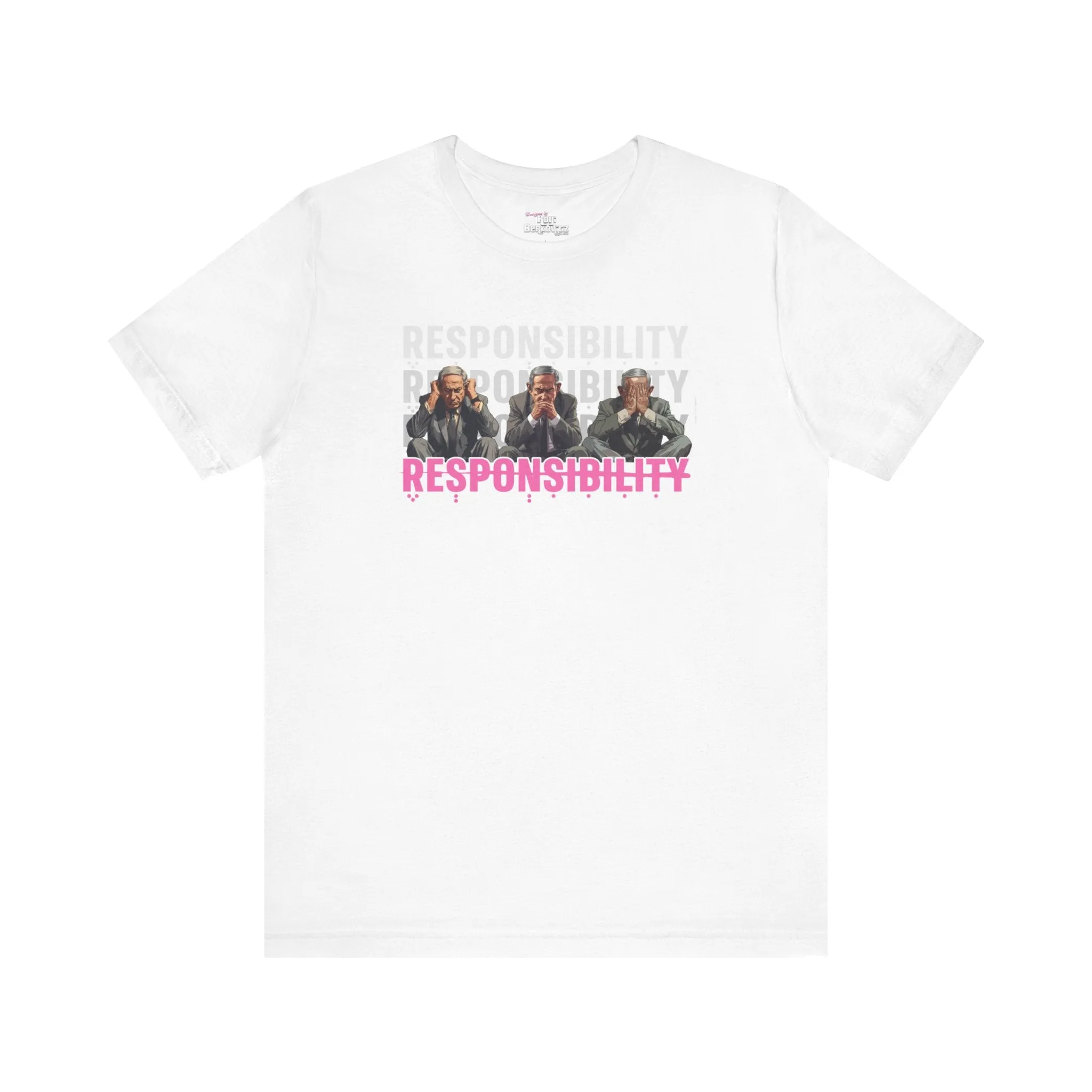 "Responsibility" White T-shirt for Men