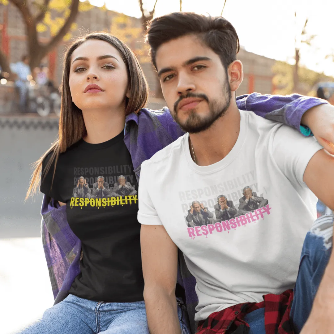 "Responsibility" White T-shirt for Men
