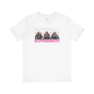 "Responsibility" White T-shirt for Men