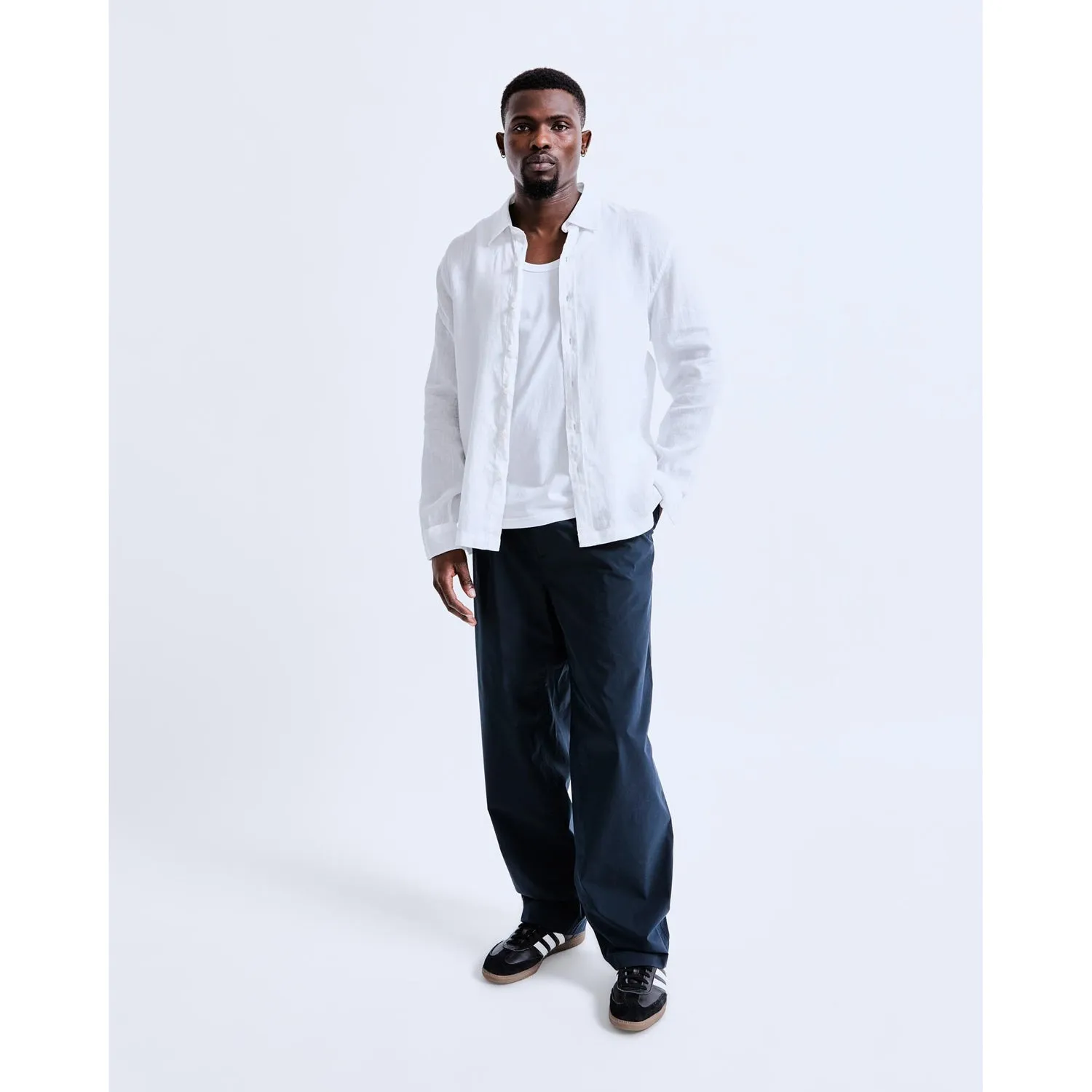 Reigning Champ Men Woven Solotex Cotton Sophomore Pant Navy RC-5559-NVY