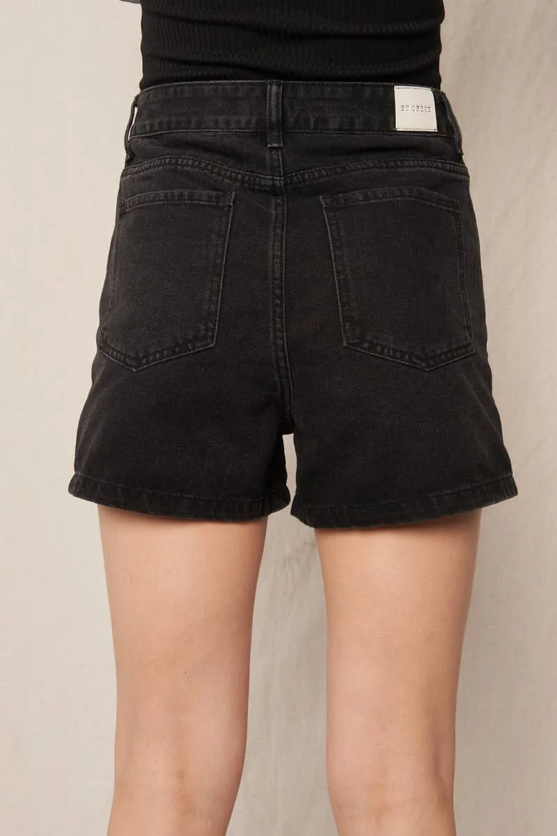 Rhinestone Denim Shorts
