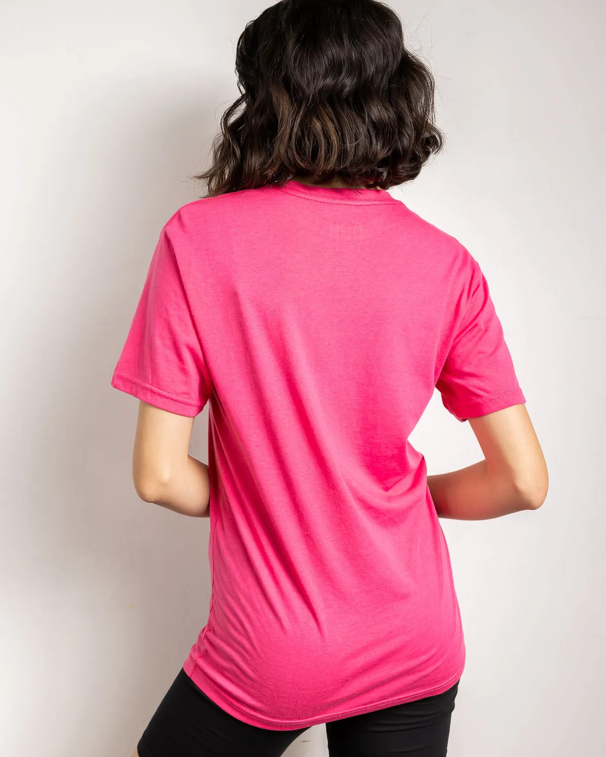 Rose Gold Foil Tee | Pink