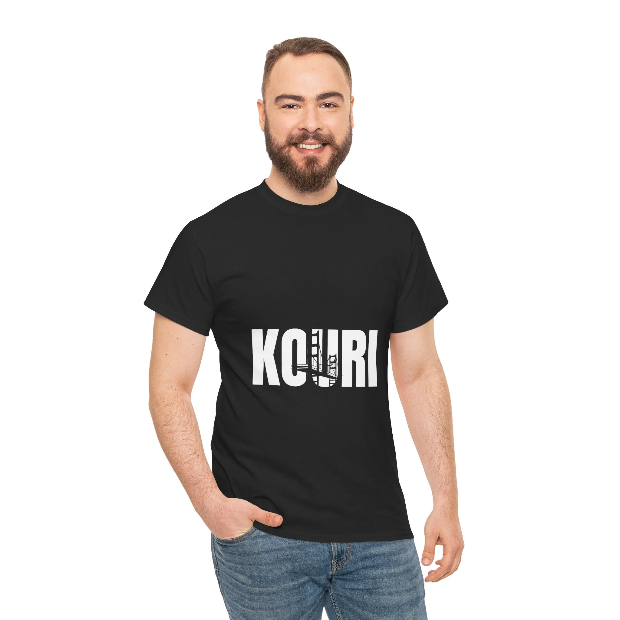 Run in Style with “Kouri” Haitian Inspired Graphic T-Shirt - Perfect for Everyday Wear