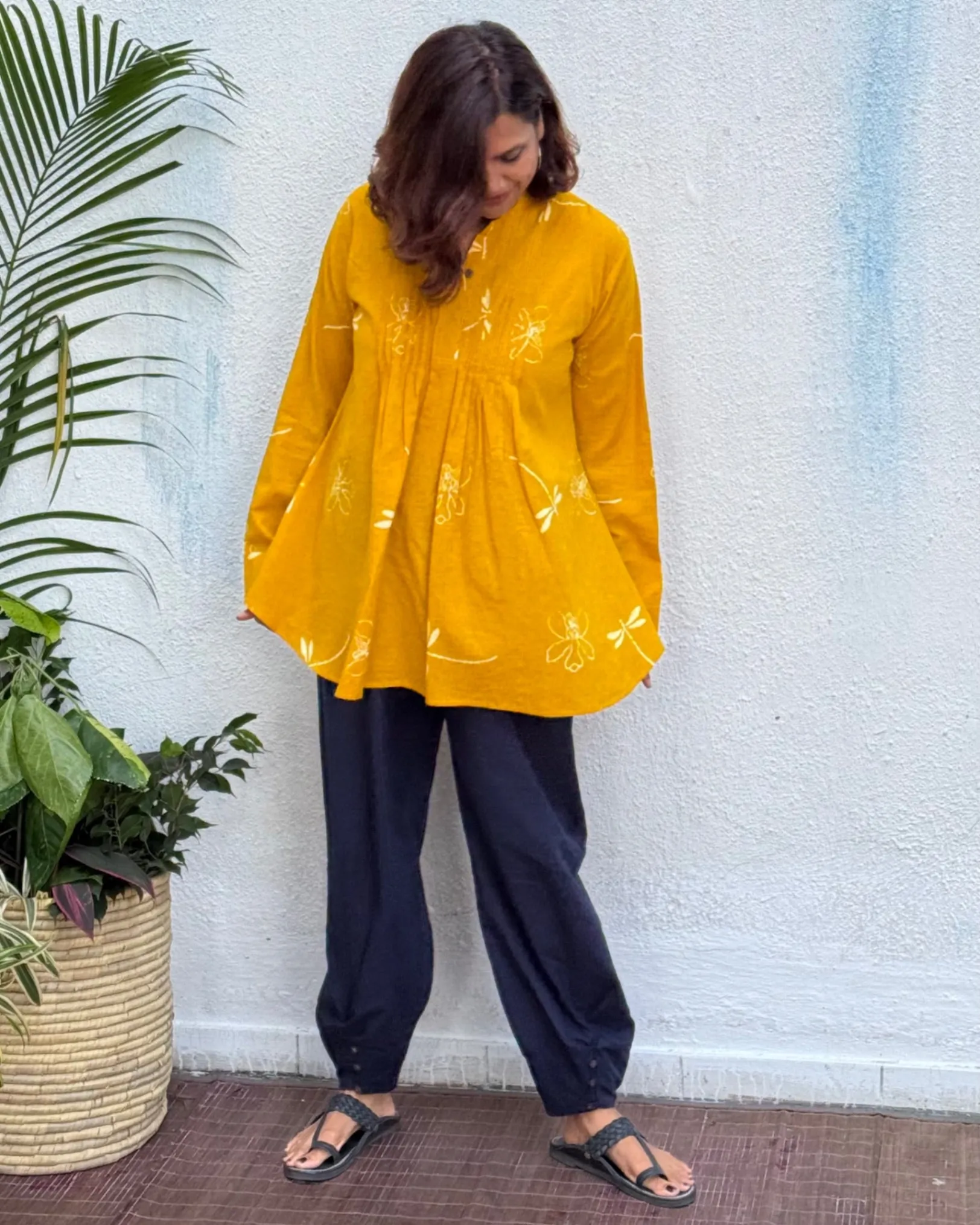 Saher Block Printed Cotton Kurti
