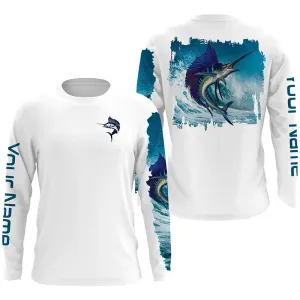 Sailfish Fishing Shirt for Men Long Sleeve Sun Protection UV UPF 30  T-Shirts TTS0654