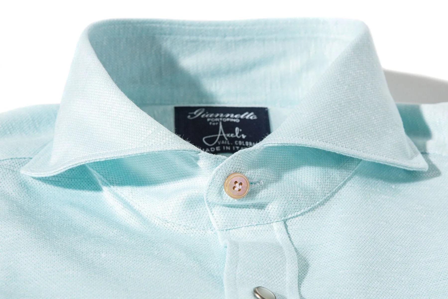 Schwinn Cotton Linen Shirt in Lt. Blue