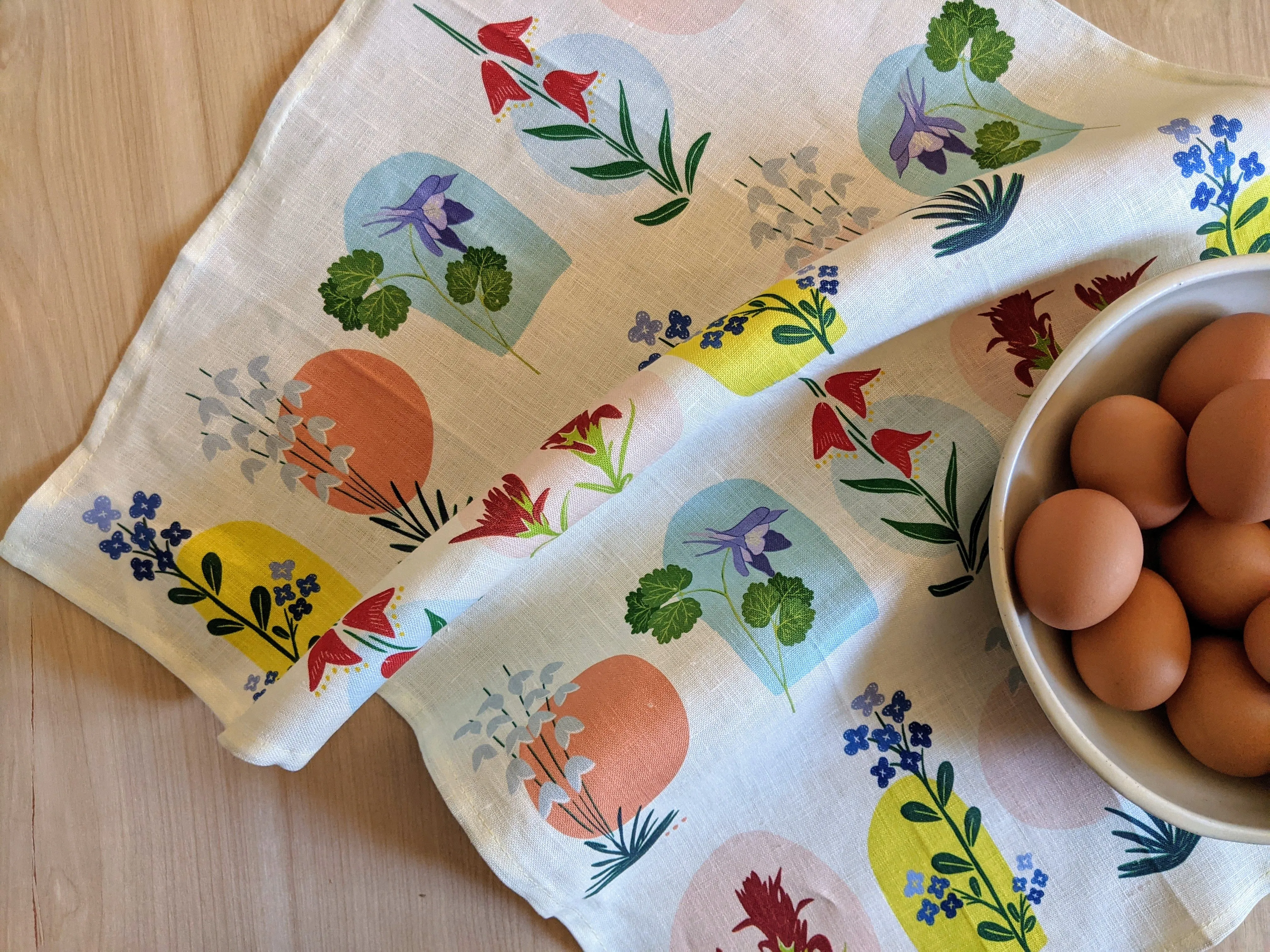 *SECONDS* Desert Botanical Tea Towel