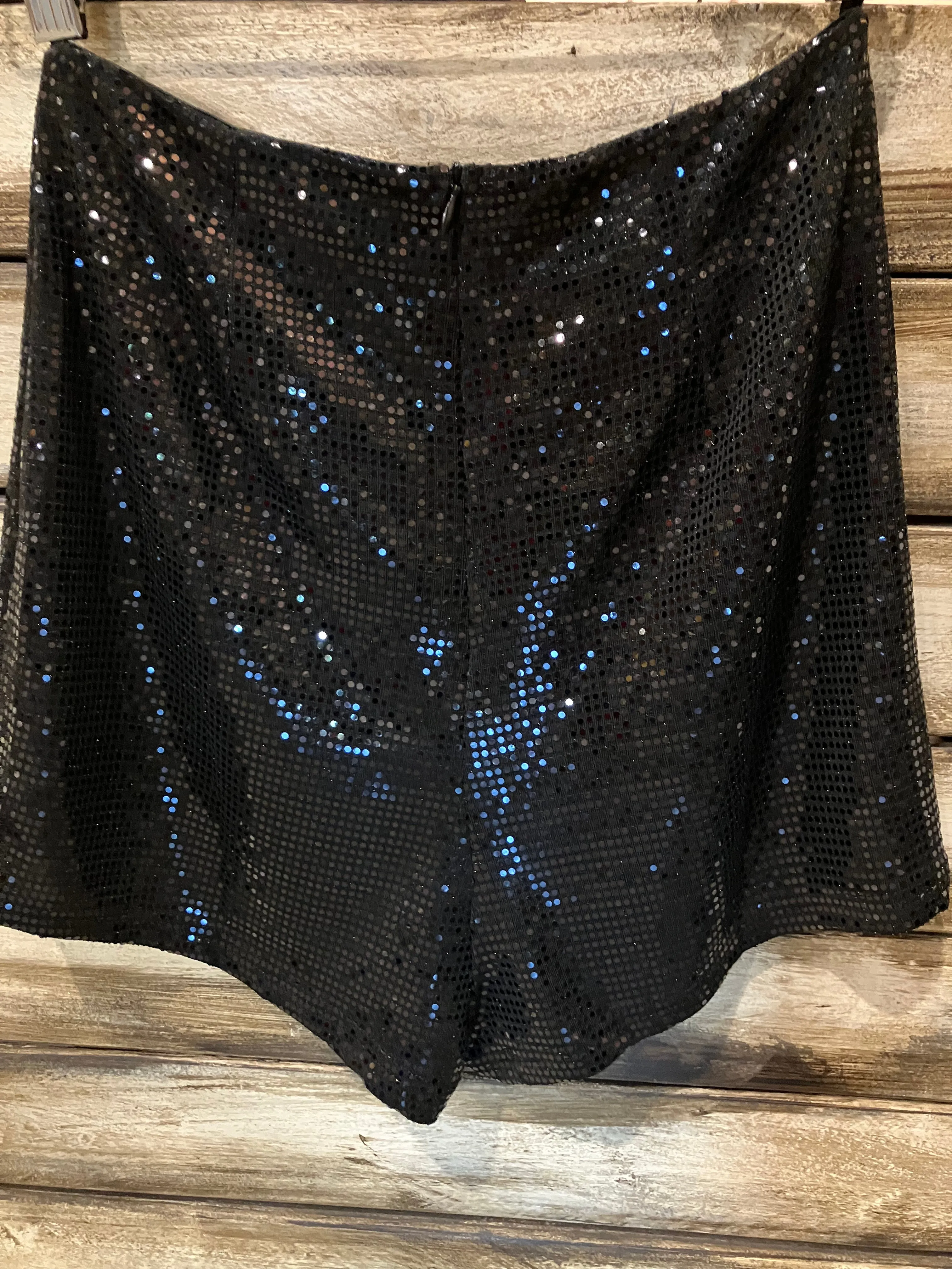 Sequin embellished short